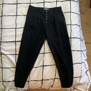 Anthropologie black slacks